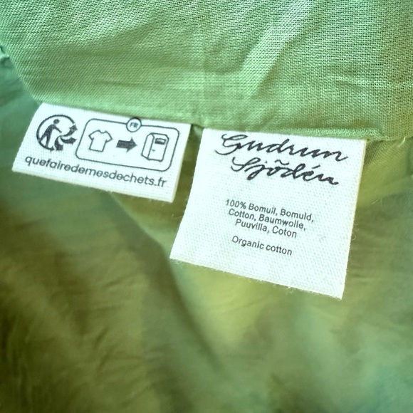 Gudrun Sjoden Jacket windbreaker rain anorak teal blue-green NWOT plus XXL 2X 3X - Picture 12 of 17